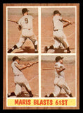 1962 Topps Baseball #313 Roger Maris IA Yankees EX-MT 539653