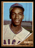 1962 Topps Baseball #025 Ernie Banks Cubs EX-MT 539656