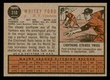 1962 Topps Baseball #310 Whitey Ford Yankees EX-MT 539661