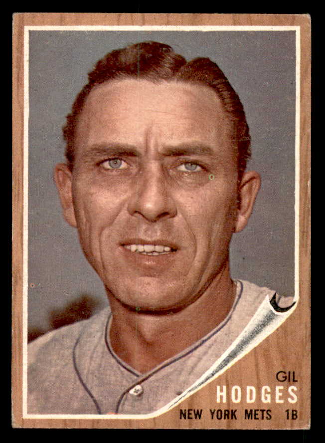 1962 Topps Baseball #085 Gil Hodges Mets EX-MT 539662