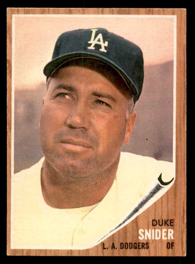 1962 Topps Baseball #500 Duke Snider Dodgers EX-MT 539663