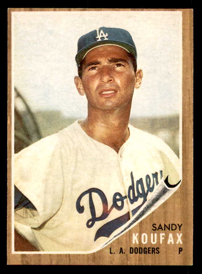 1962 Topps Baseball #005 Sandy Koufax Dodgers EX-MT 539664