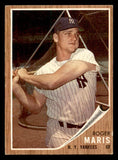 1962 Topps Baseball #001 Roger Maris Yankees EX-MT 539666