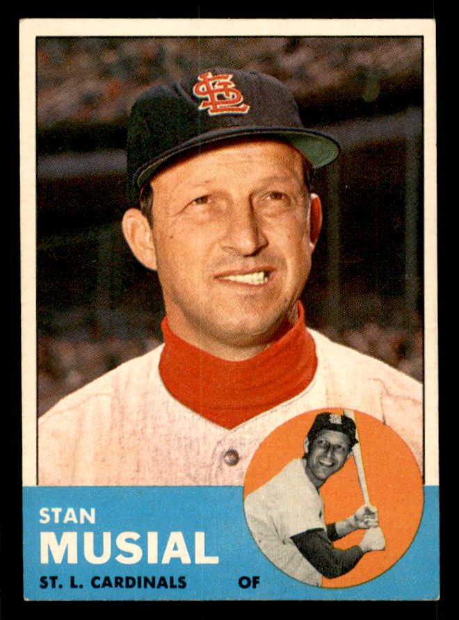1963 Topps Baseball #250 Stan Musial Cardinals EX-MT 539671