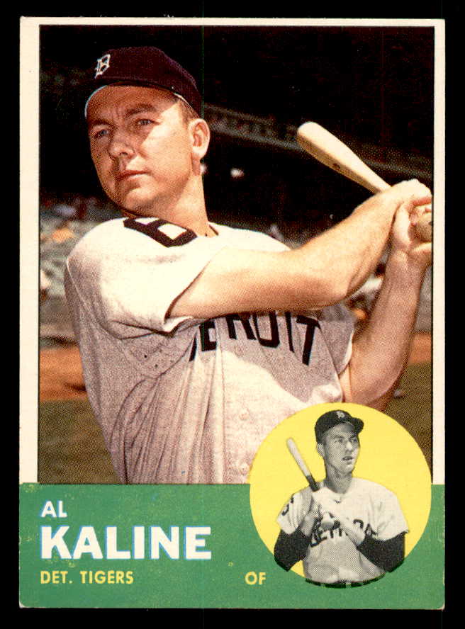 1963 Topps Baseball #025 Al Kaline Tigers EX-MT 539673