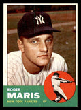 1963 Topps Baseball #120 Roger Maris Yankees EX-MT 539679