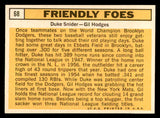 1963 Topps Baseball #068 Duke Snider Gil Hodges EX-MT 539680