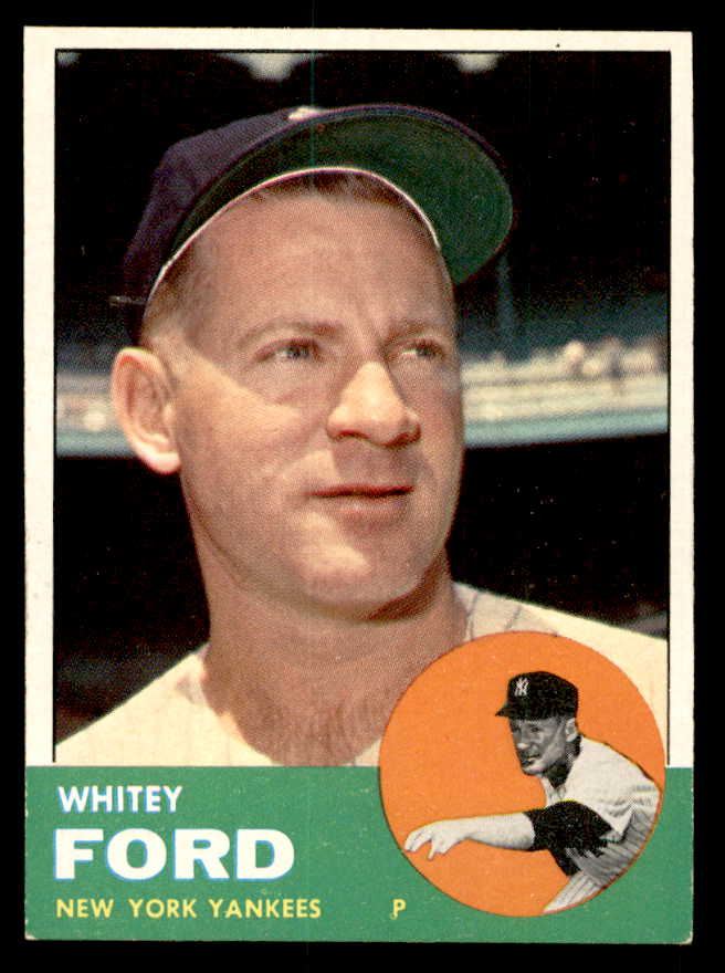 1963 Topps Baseball #446 Whitey Ford Yankees EX-MT 539681