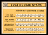 1963 Topps Baseball #169 Gaylord Perry Giants EX-MT 539683