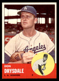 1963 Topps Baseball #360 Don Drysdale Dodgers EX-MT 539686