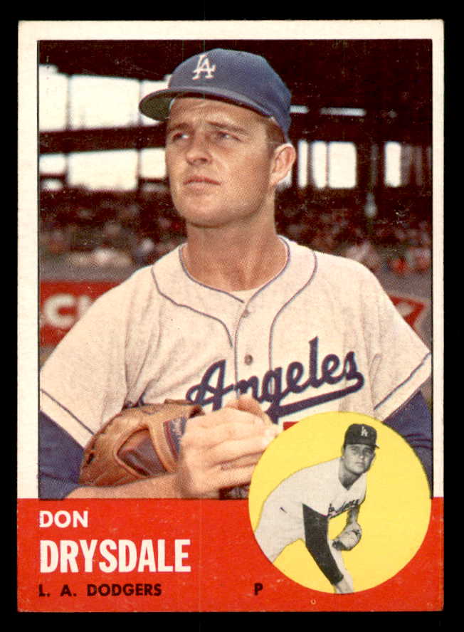 1963 Topps Baseball #360 Don Drysdale Dodgers EX-MT 539687