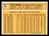1963 Topps Baseball #340 Yogi Berra Yankees NR-MT 539690