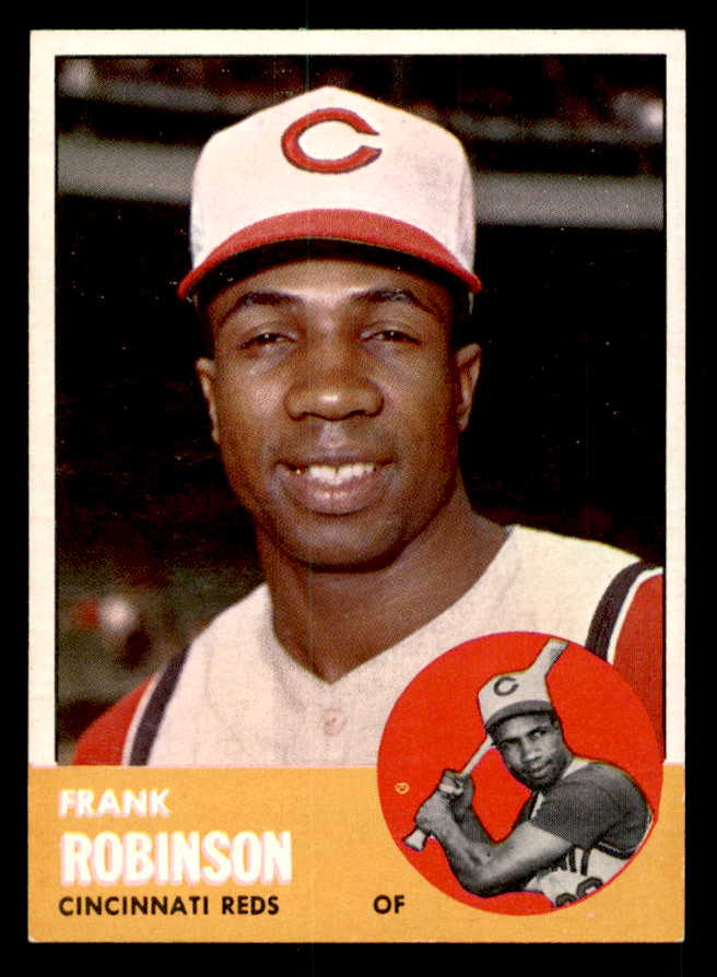 1963 Topps Baseball #400 Frank Robinson Reds EX-MT 539693