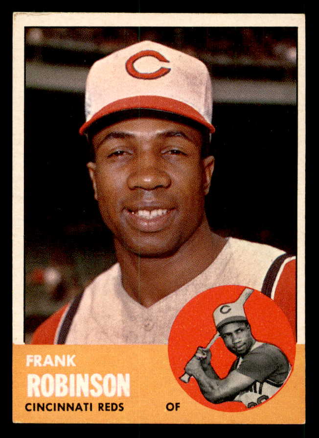 1963 Topps Baseball #400 Frank Robinson Reds NR-MT 539694