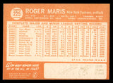 1964 Topps Baseball #225 Roger Maris Yankees NR-MT 539704