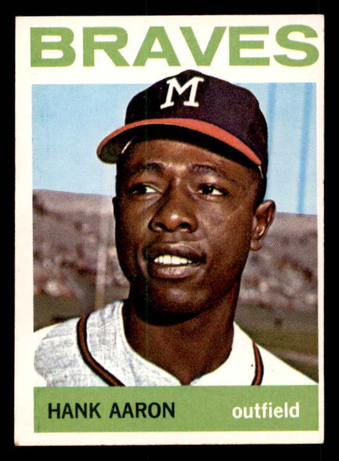 1964 Topps Baseball #300 Hank Aaron Braves EX-MT 539708