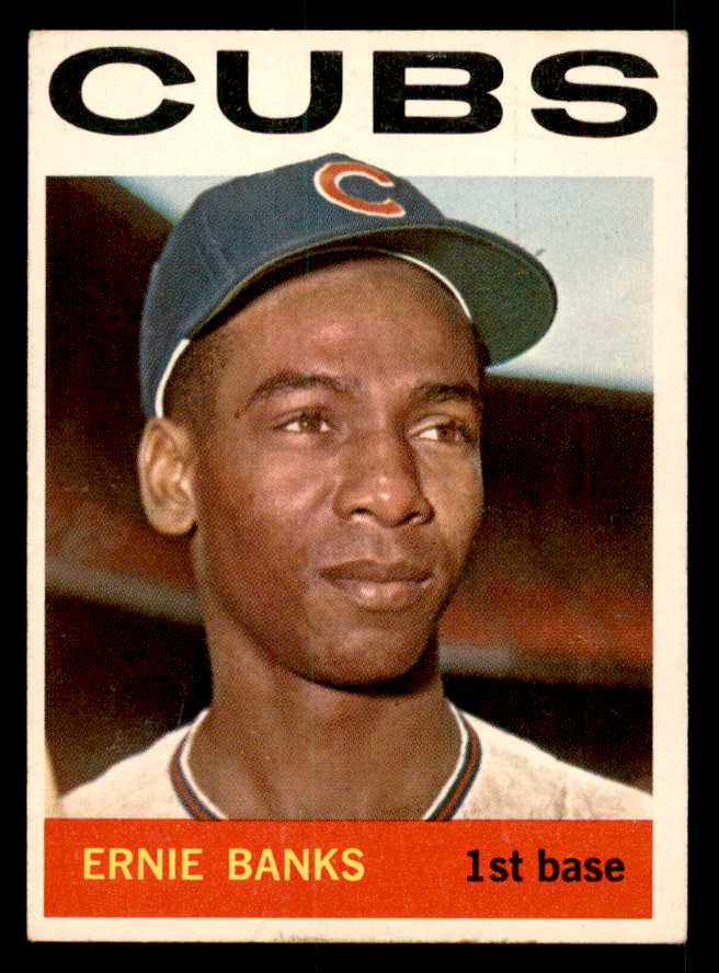 1964 Topps Baseball #055 Ernie Banks Cubs EX-MT 539718