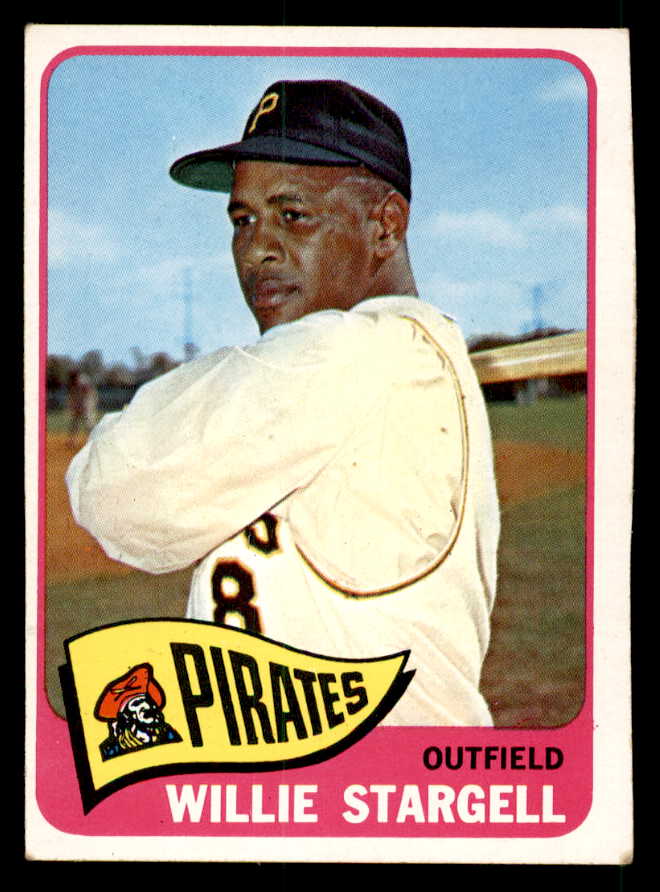 1965 Topps Baseball #377 Willie Stargell Pirates EX-MT 539736