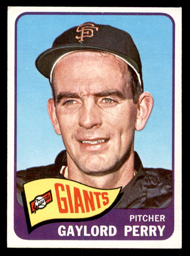 1965 Topps Baseball #193 Gaylord Perry Giants EX-MT 539737