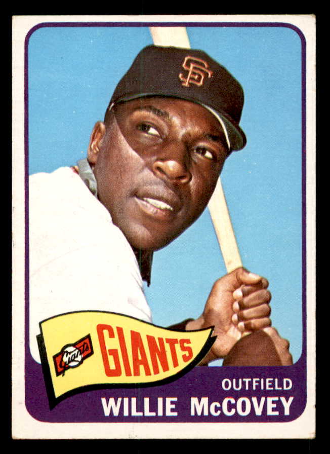 1965 Topps Baseball #176 Willie McCovey Giants EX-MT 539742