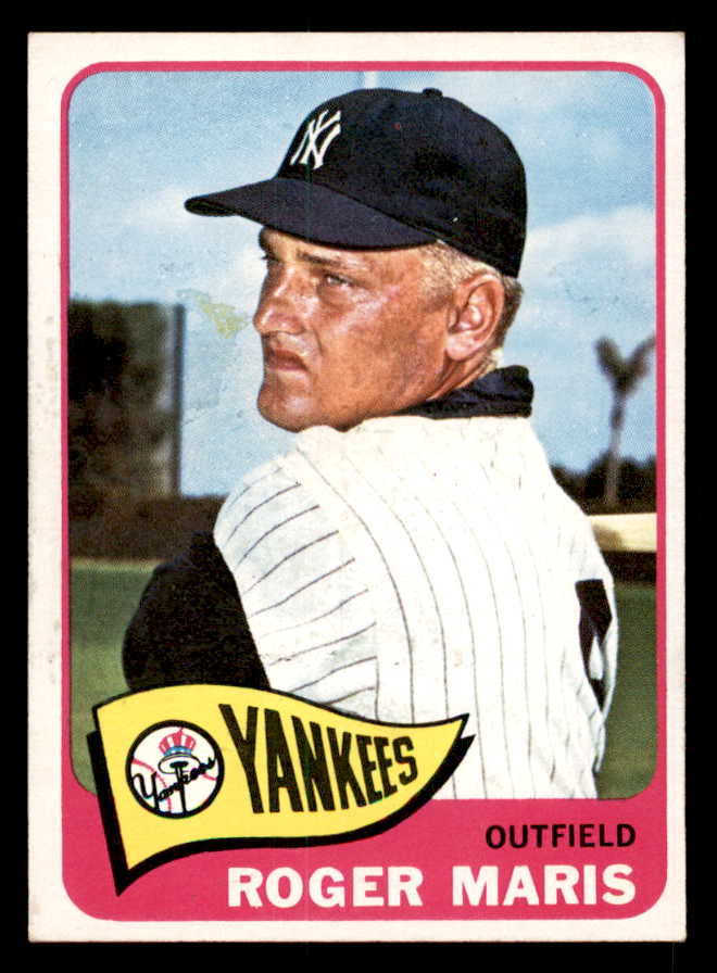 1965 Topps Baseball #155 Roger Maris Yankees EX-MT 539752
