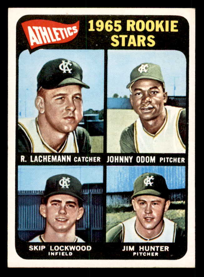 1965 Topps Baseball #526 Catfish Hunter A's EX-MT 539753