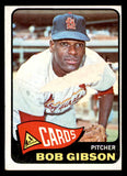 1965 Topps Baseball #320 Bob Gibson Cardinals PR-FR front damage 539755