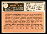 1966 Topps Baseball #036 Catfish Hunter A's EX-MT 539756