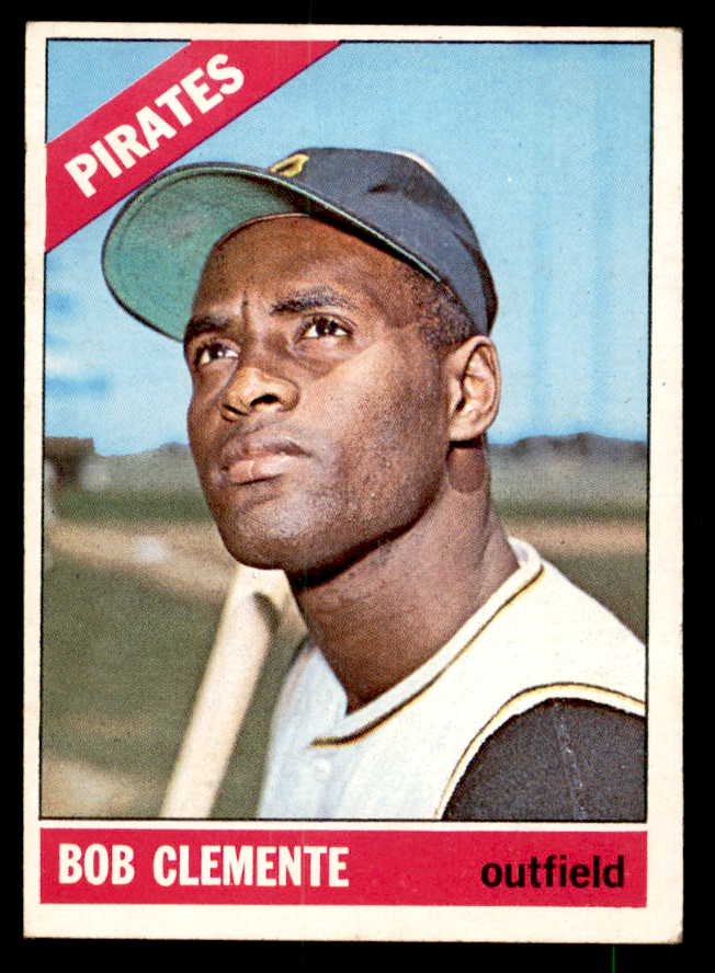 1966 Topps Baseball #300 Roberto Clemente Pirates EX-MT 539762