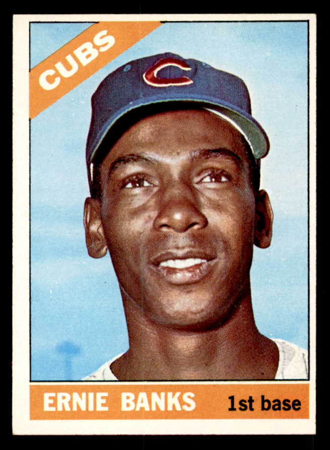 1966 Topps Baseball #110 Ernie Banks Cubs EX-MT 539765