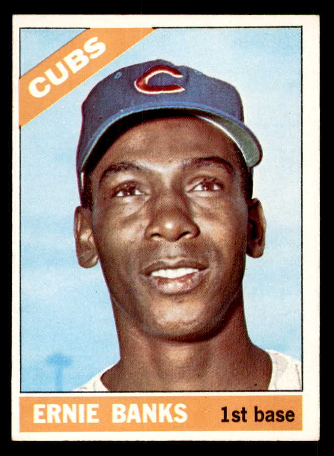 1966 Topps Baseball #110 Ernie Banks Cubs EX-MT 539766