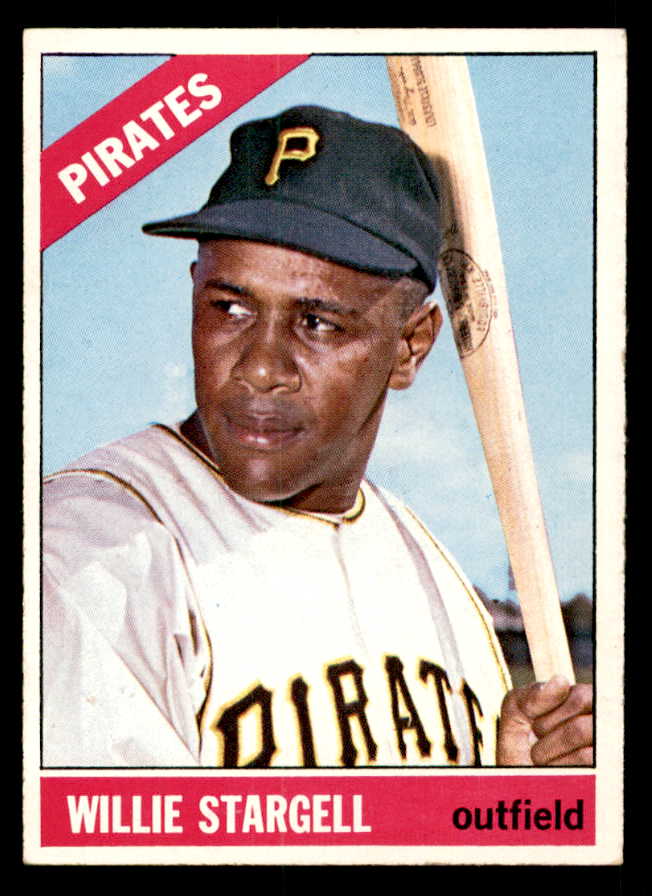 1966 Topps Baseball #255 Willie Stargell Pirates EX-MT 539770