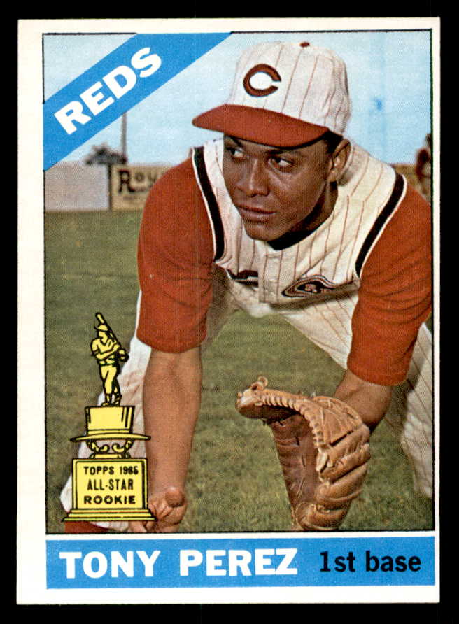 1966 Topps Baseball #072 Tony Perez Reds EX-MT 539771