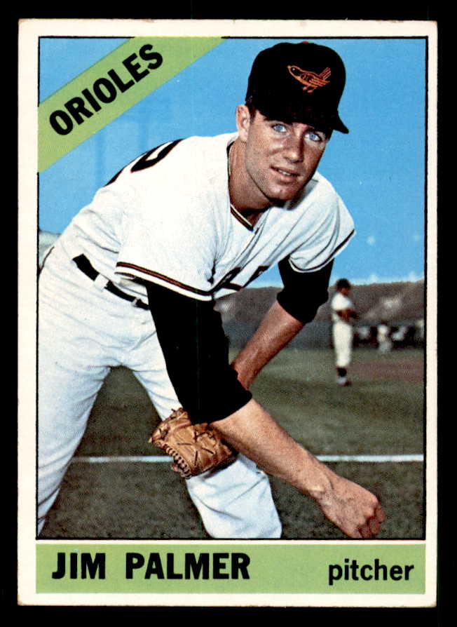 1966 Topps Baseball #126 Jim Palmer Orioles EX-MT 539772