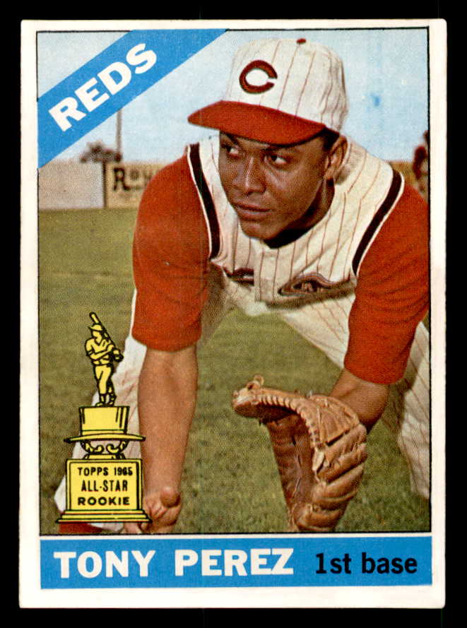 1966 Topps Baseball #072 Tony Perez Reds EX-MT 539773