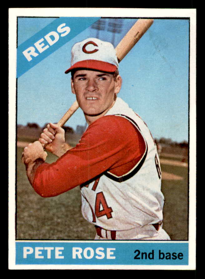 1966 Topps Baseball #030 Pete Rose Reds EX-MT 539774