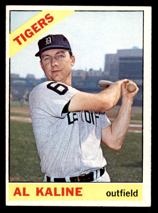 1966 Topps Baseball #410 Al Kaline Tigers EX-MT 539780