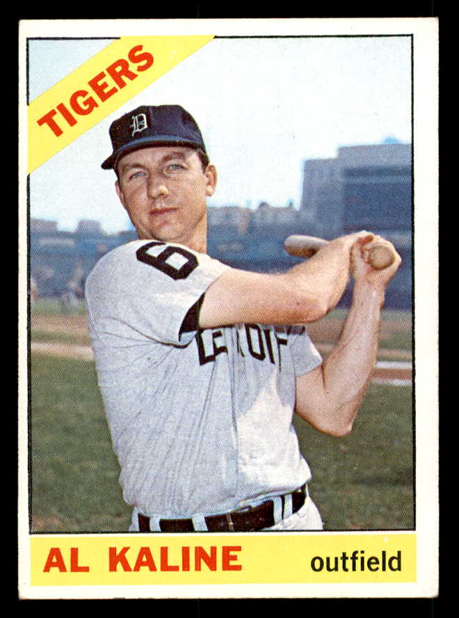 1966 Topps Baseball #410 Al Kaline Tigers EX-MT 539781