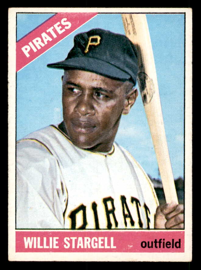 1966 Topps Baseball #255 Willie Stargell Pirates EX-MT 539785