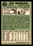 1967 Topps Baseball #337 Joe Morgan Astros VG-EX 539788