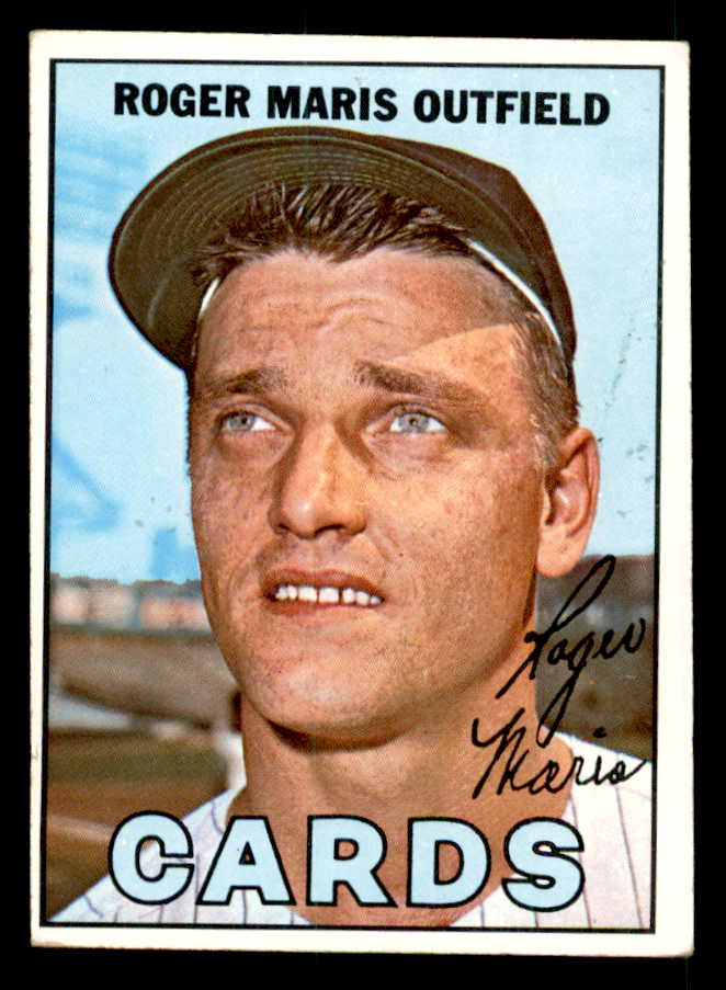 1967 Topps Baseball #045 Roger Maris Cardinals VG-EX 539792