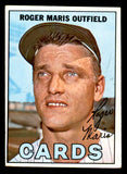 1967 Topps Baseball #045 Roger Maris Cardinals VG-EX 539792