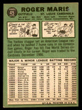 1967 Topps Baseball #045 Roger Maris Cardinals VG-EX 539792