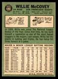 1967 Topps Baseball #480 Willie McCovey Giants VG-EX 539793
