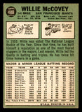 1967 Topps Baseball #480 Willie McCovey Giants VG-EX 539794