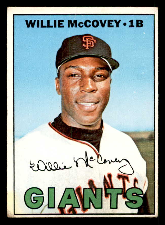1967 Topps Baseball #480 Willie McCovey Giants VG-EX 539795