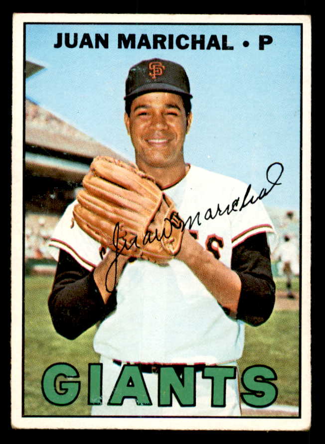 1967 Topps Baseball #500 Juan Marichal Giants VG-EX 539796
