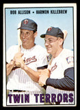 1967 Topps Baseball #334 Harmon Killebrew Bob Allison VG-EX 539800