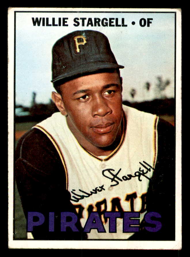1967 Topps Baseball #140 Willie Stargell Pirates VG-EX 539805