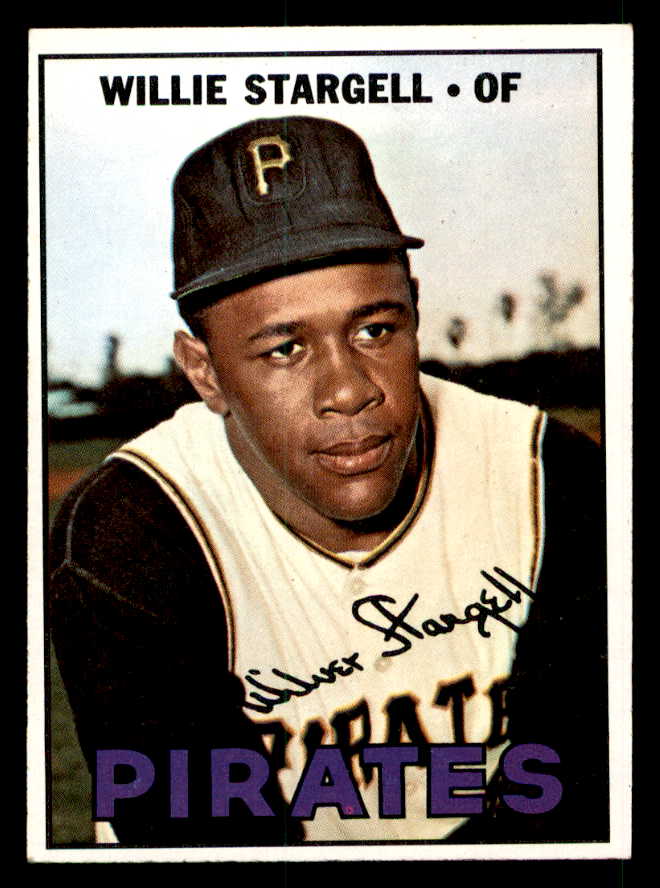 1967 Topps Baseball #140 Willie Stargell Pirates EX-MT 539806